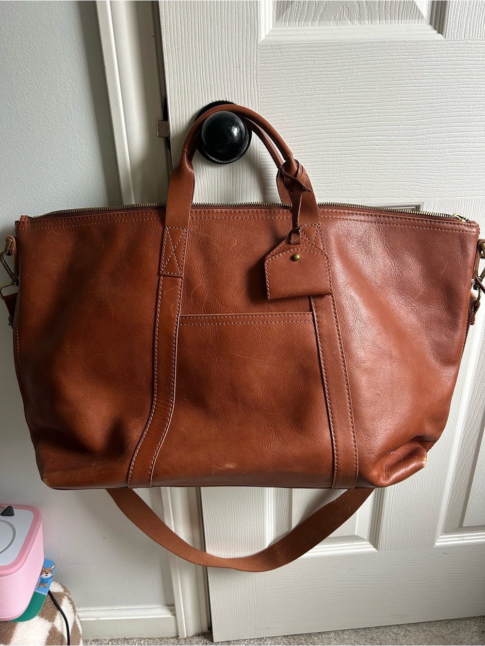 Madewell weekender leather Bag in Brown $100 - Picture 2 of 5